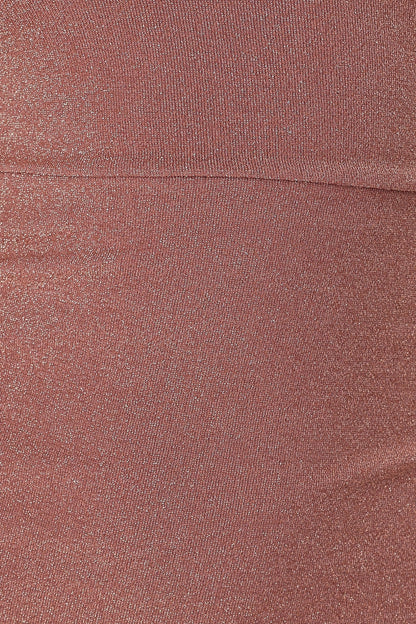 Sebastian Off Shoulder Maxi Dress - Dusty Rose