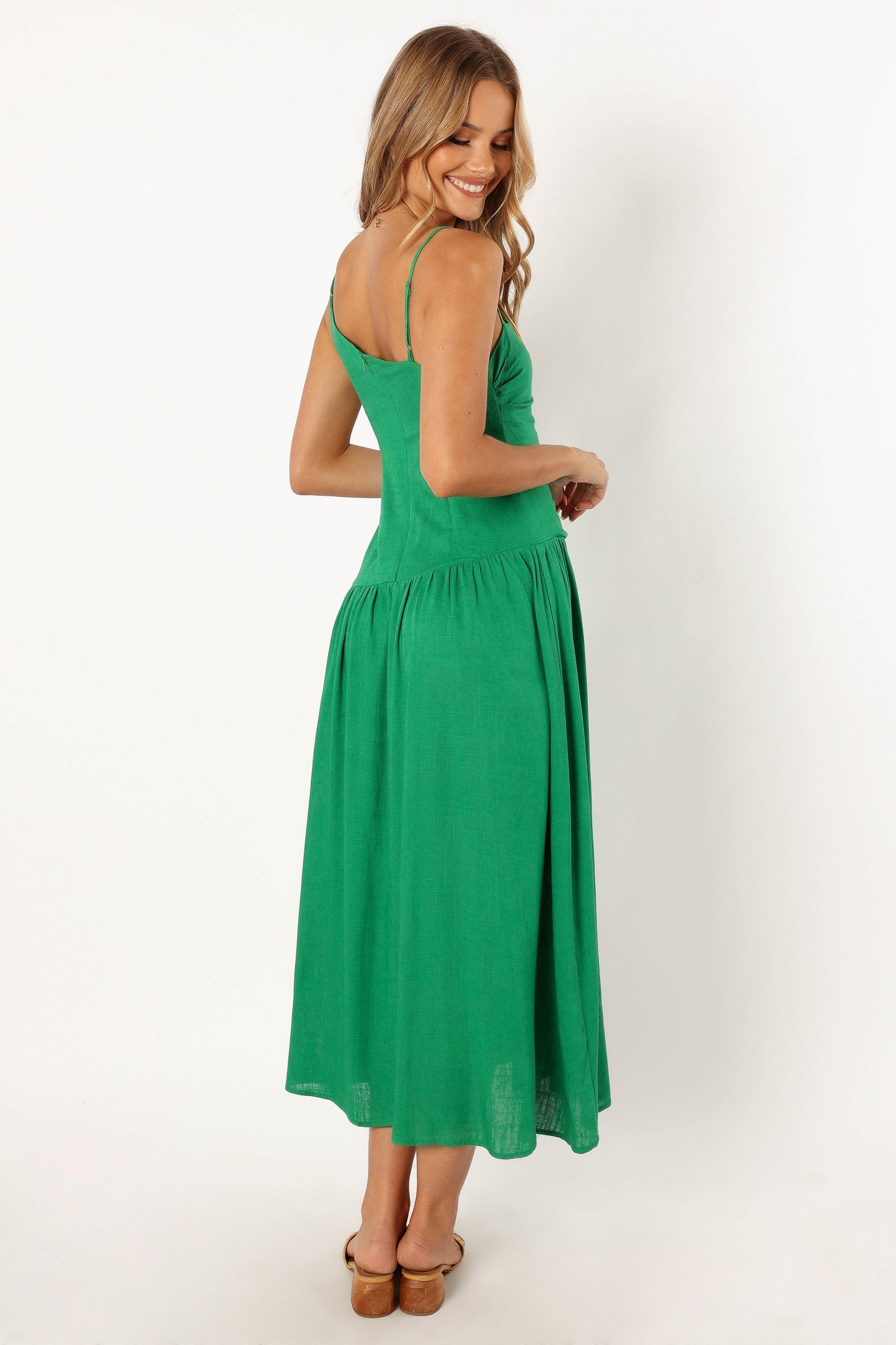 Shiloh Midi Dress - Green