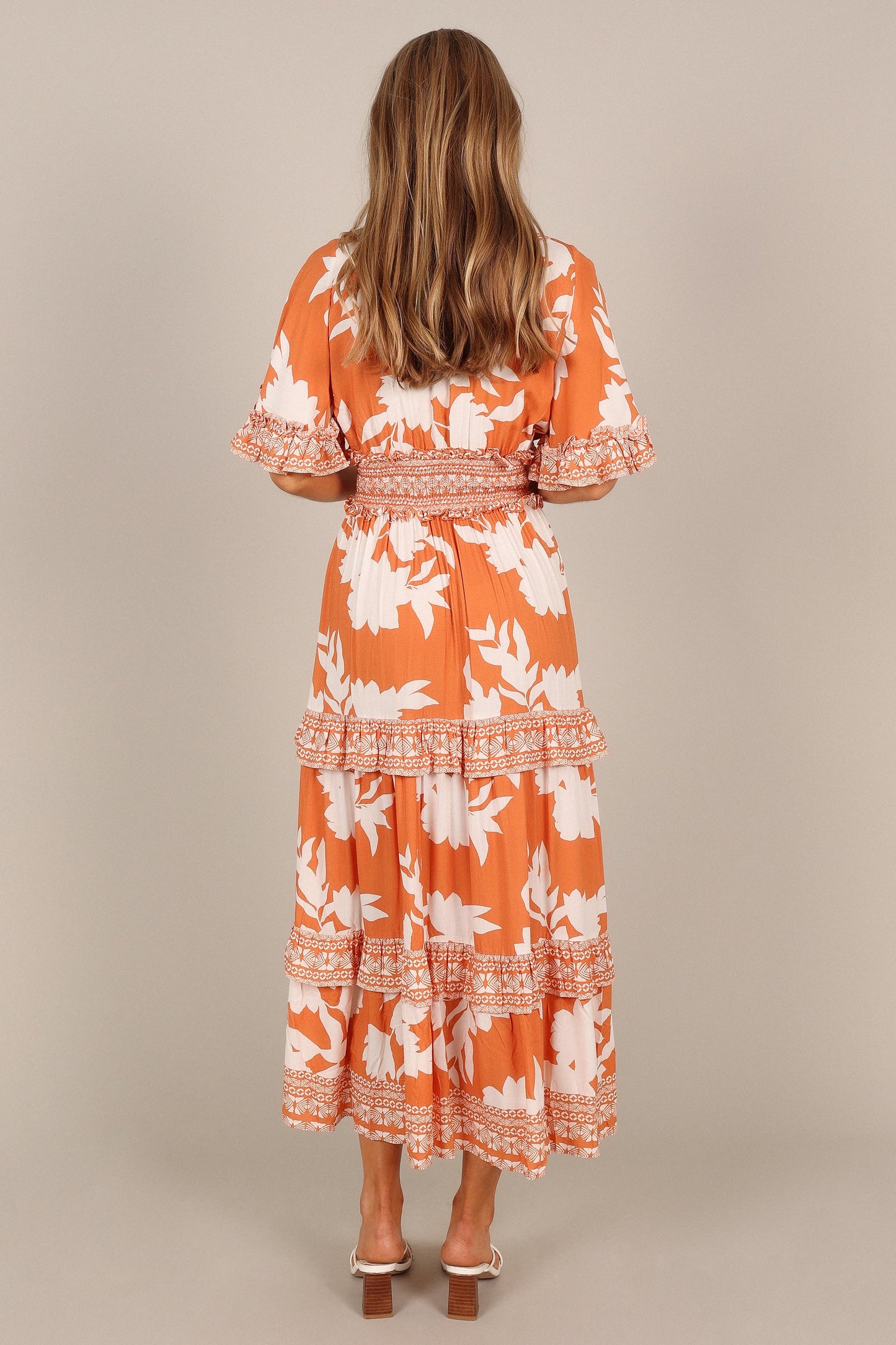 Silvio Maxi Dress - Orange