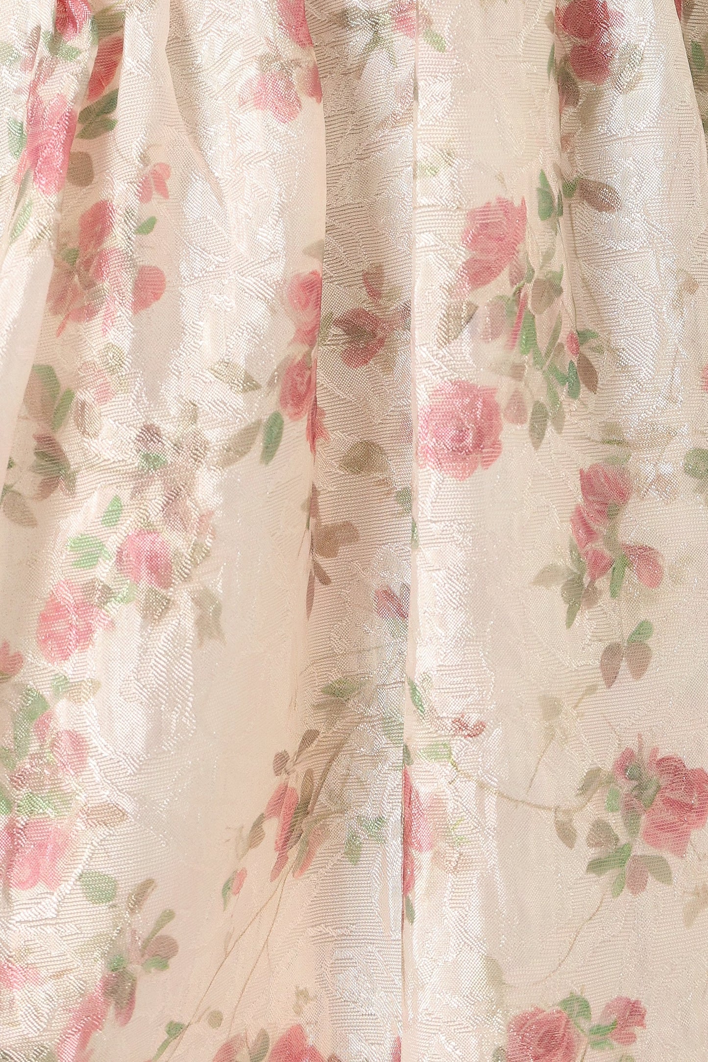 Sunnie Dress - Ivory Pink Floral