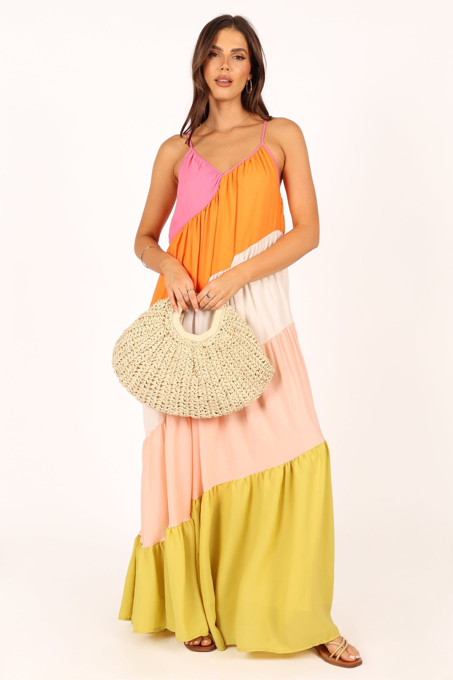 Tallulah Tiered Maxi Dress - Multi