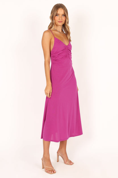 Thule Midi Dress - Orchid