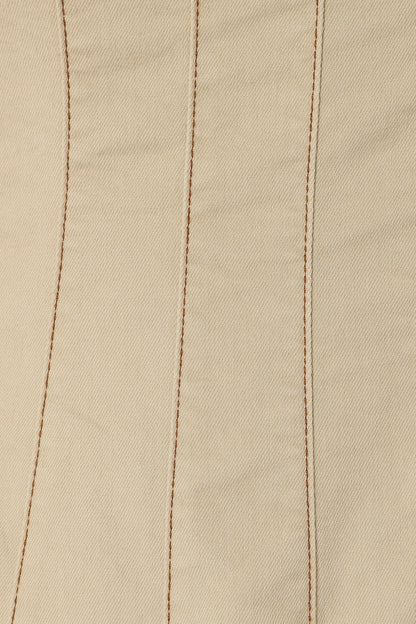 Una Midi Dress - Beige