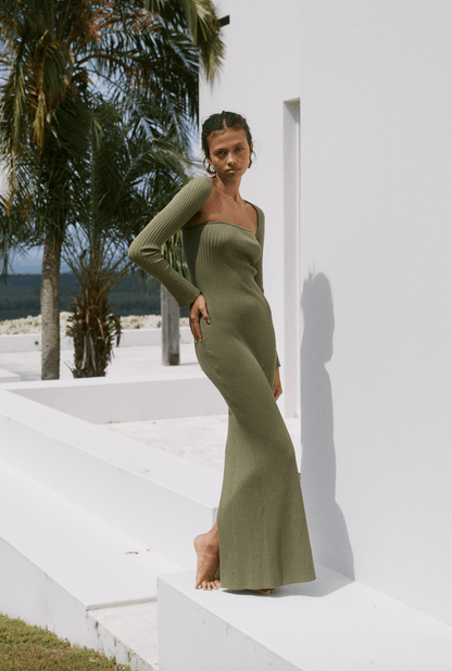 Vita Maxi Dress - Khaki