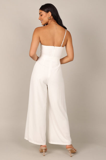 Leyton Jumpsuit - White