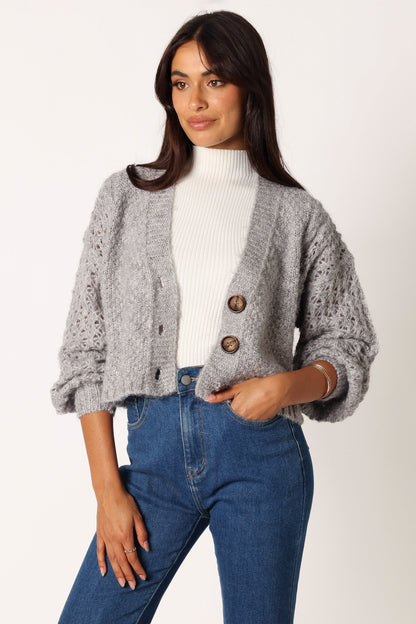 Blakey Cardigan - Grey