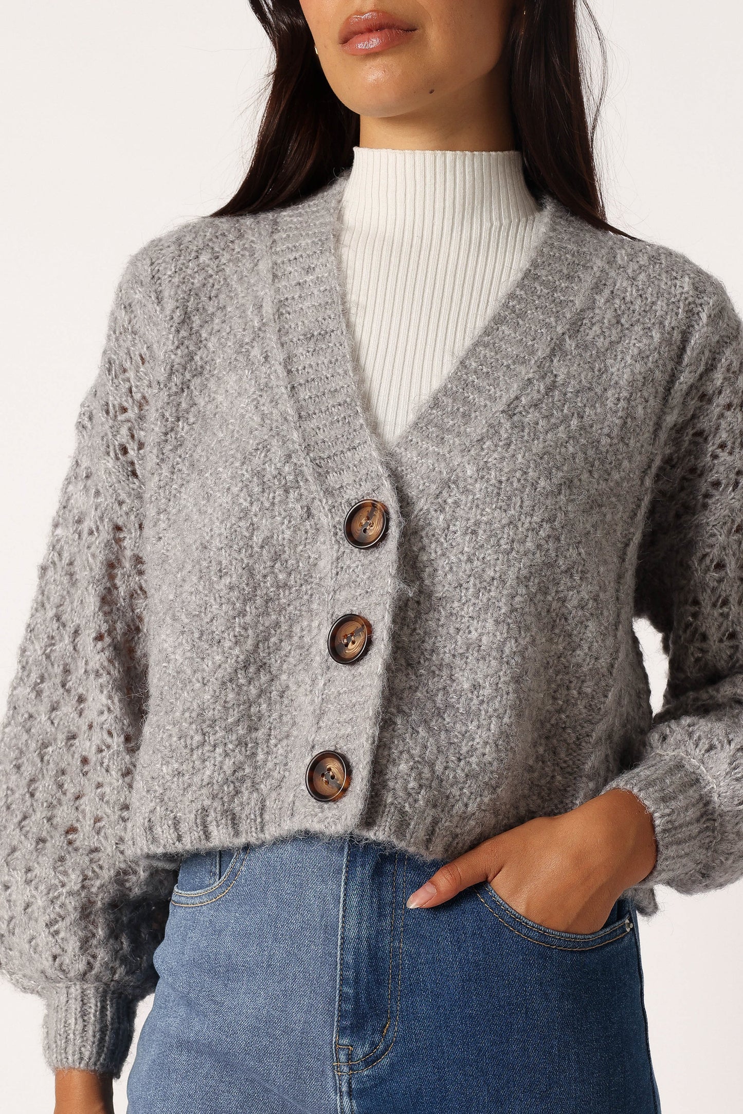 Blakey Cardigan - Grey