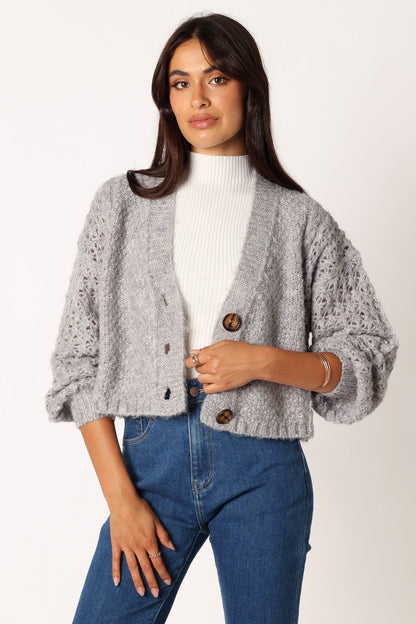 Blakey Cardigan - Grey