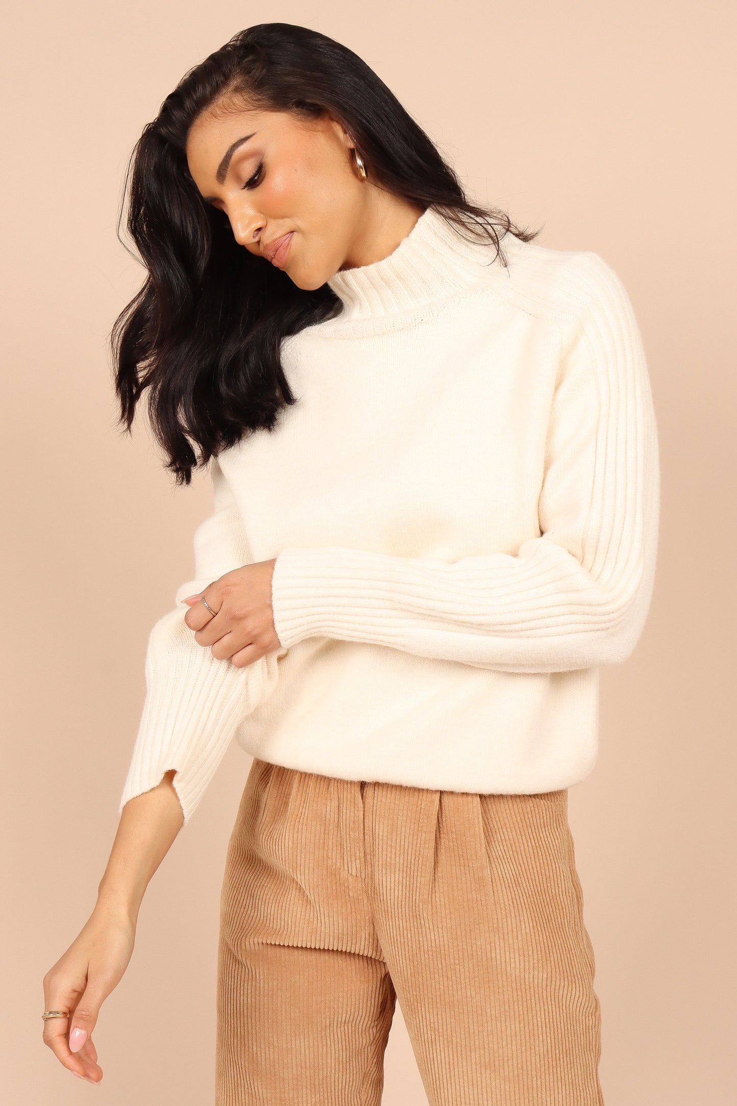 Cersi Knit Sweater - Cream