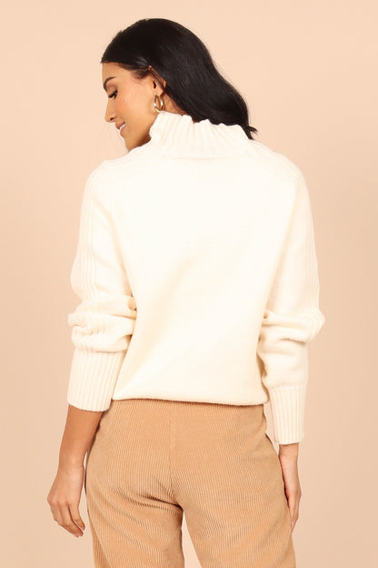 Cersi Knit Sweater - Cream