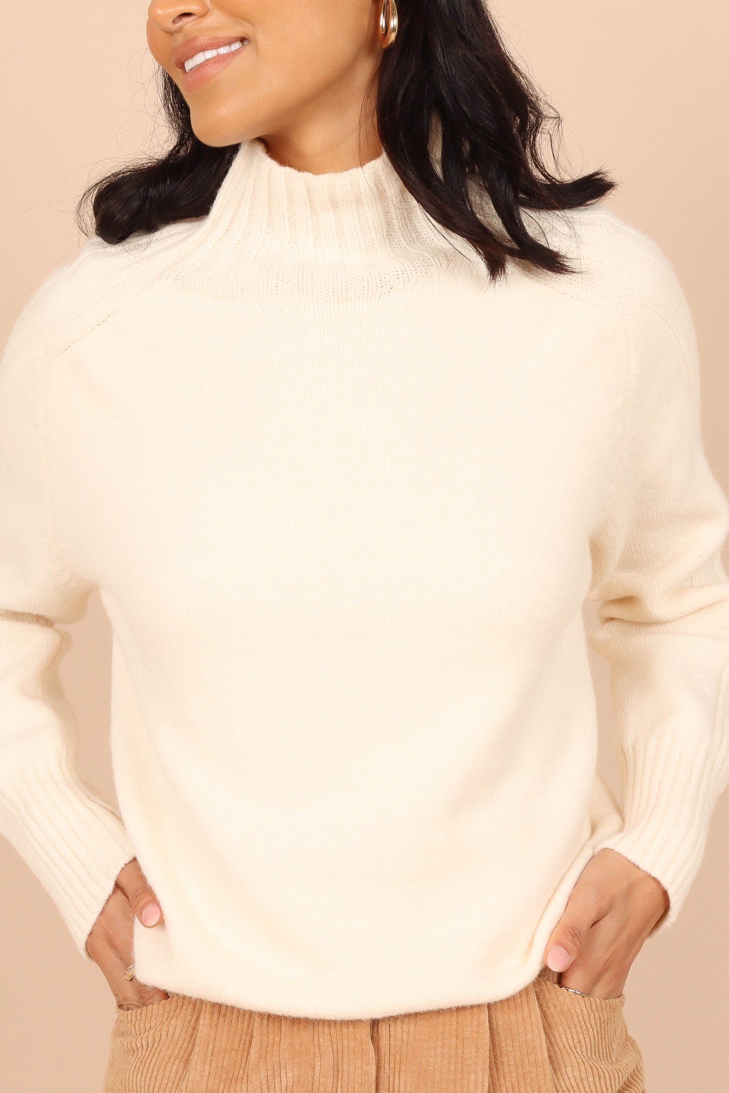 Cersi Knit Sweater - Cream