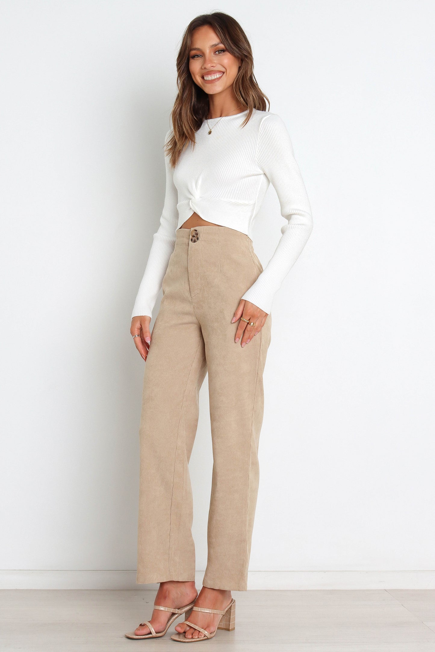 Provence Knit Sweater - White