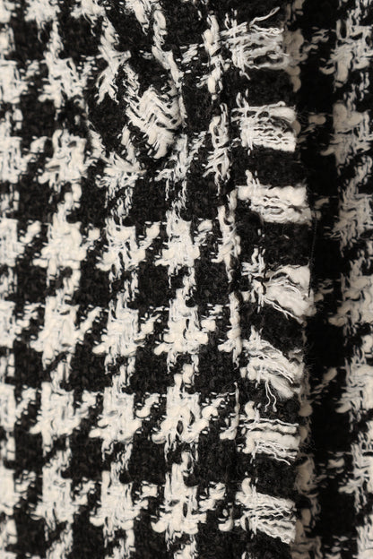 Leighton Houndstooth Blazer - Cream