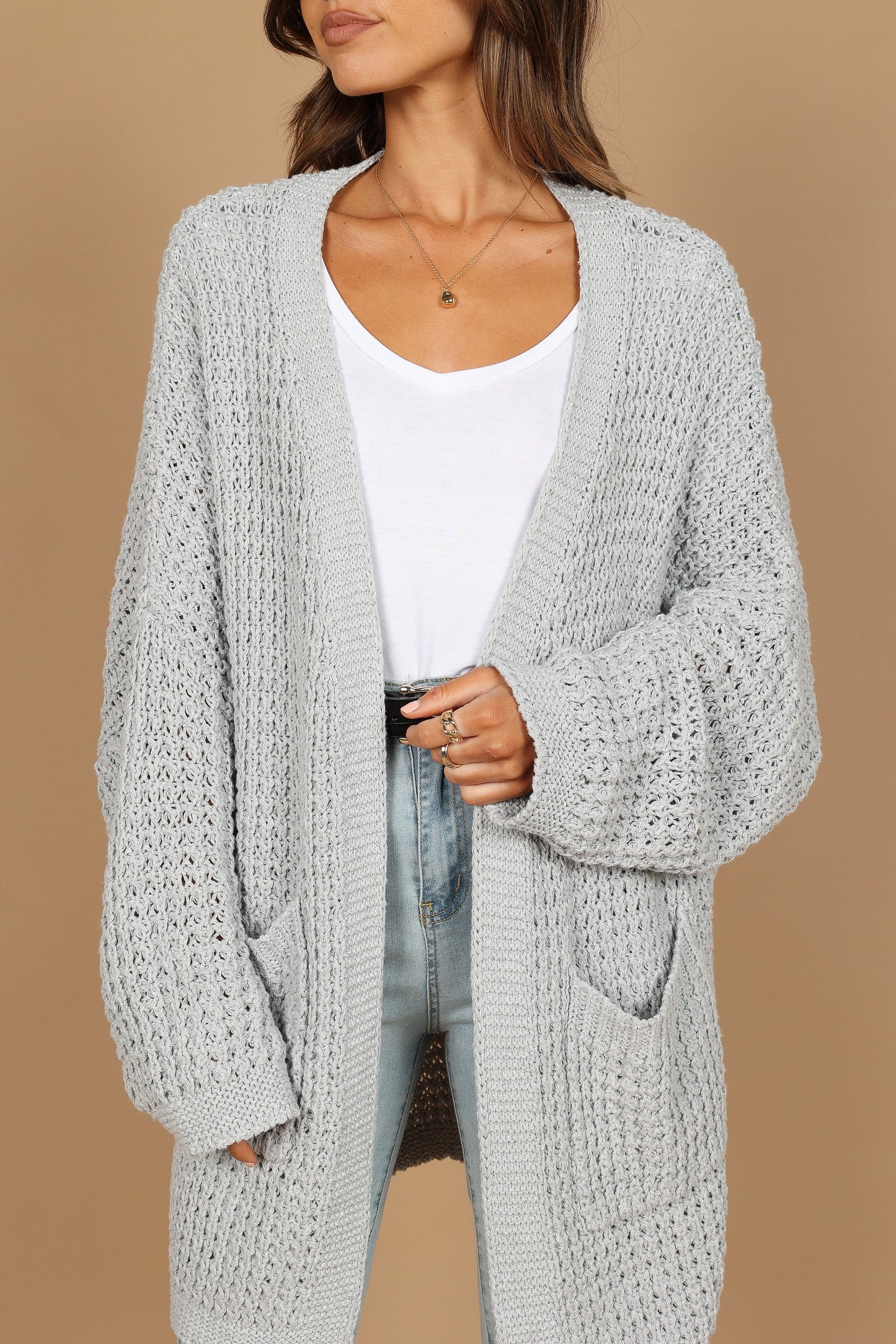 Leyonie Cardigan - Grey