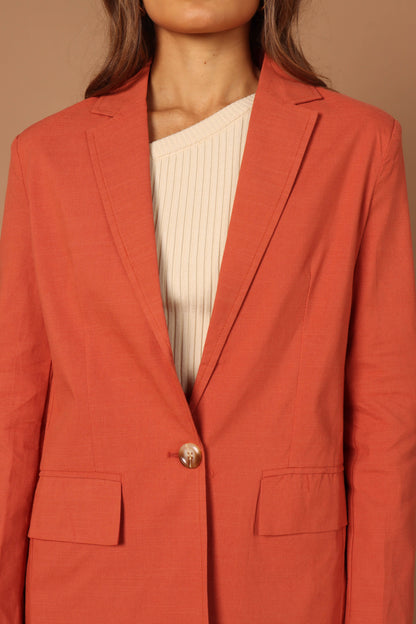Manhattan Blazer - Rust