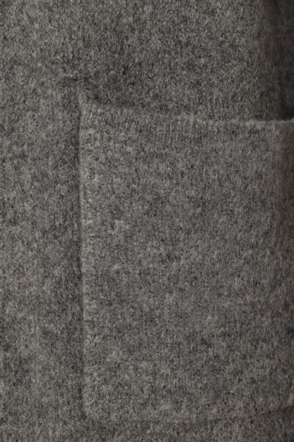 Skylar Open Front Coatigan - Grey