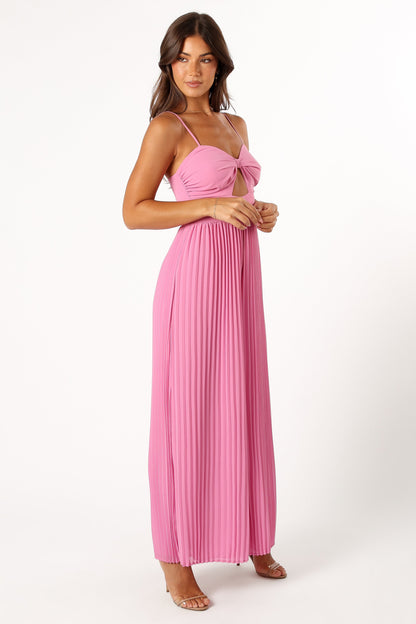 Alice Wide Leg Jumpsuit - Pink