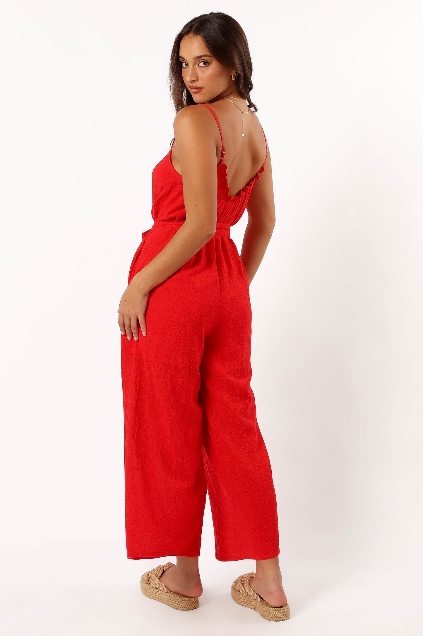 Alondra Jumpsuit - Red