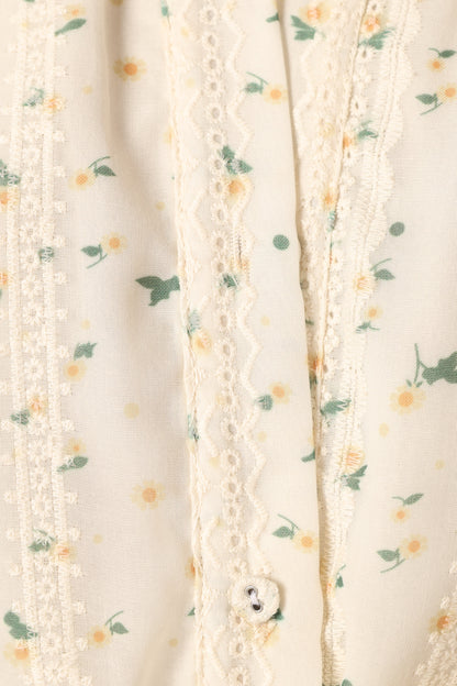 Amy Romper - Yellow Floral