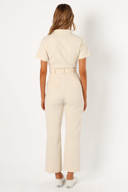 Demi Jumpsuit - Ecru