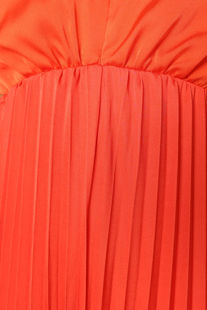 Krista Gradient Jumpsuit - Red