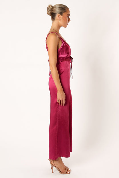 Lilian Jumpsuit - Berry