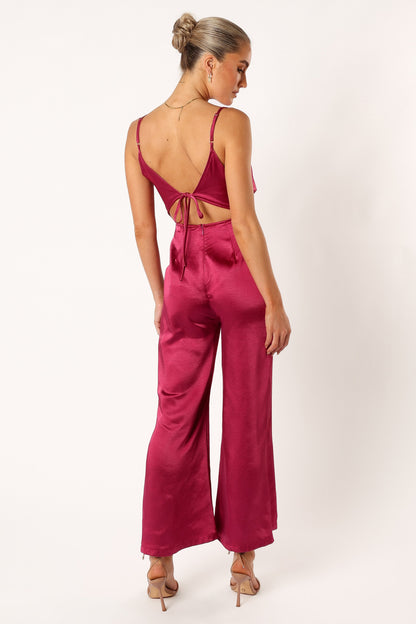 Lilian Jumpsuit - Berry
