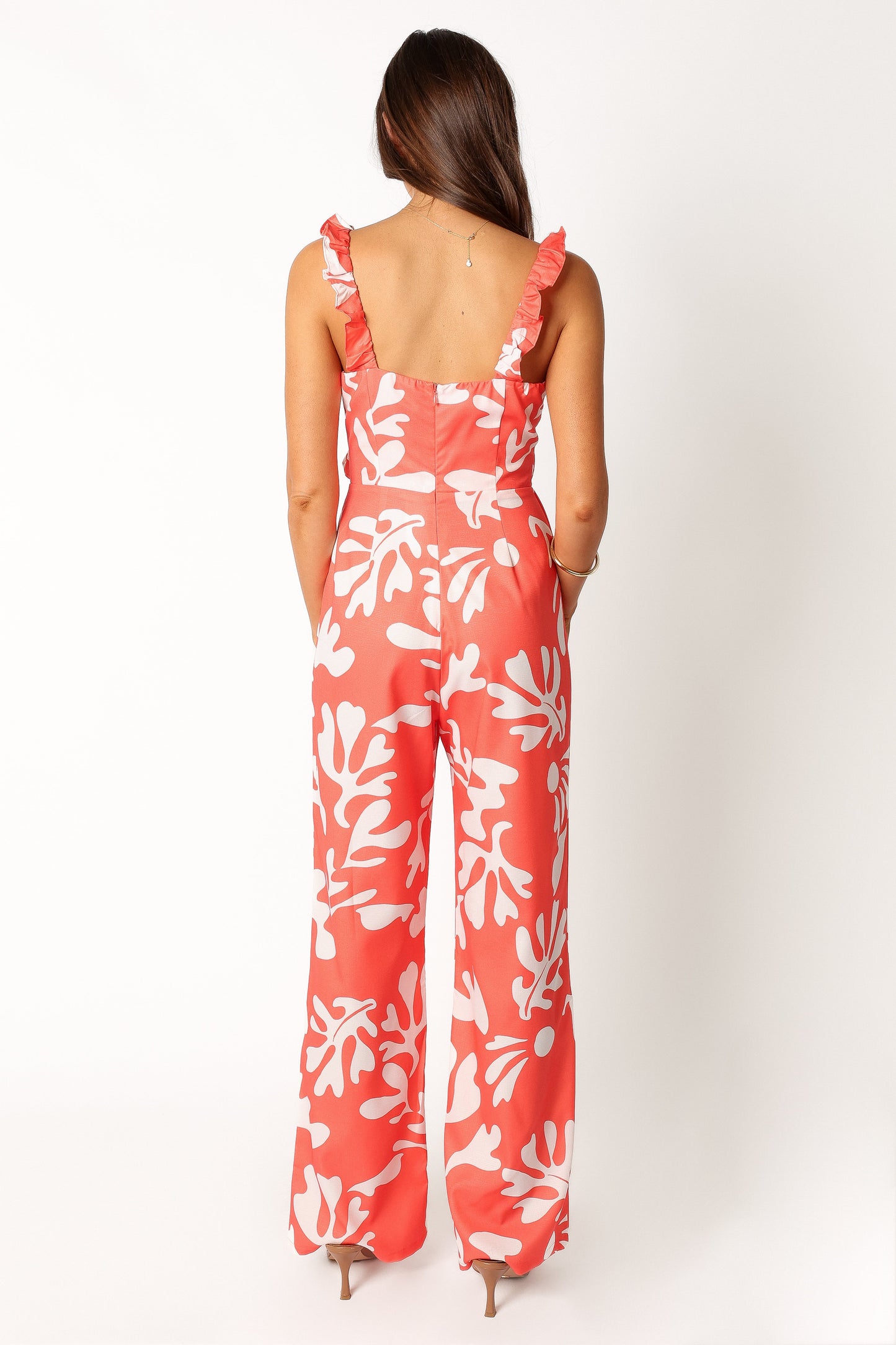 Payton Jumpsuit - Melon White