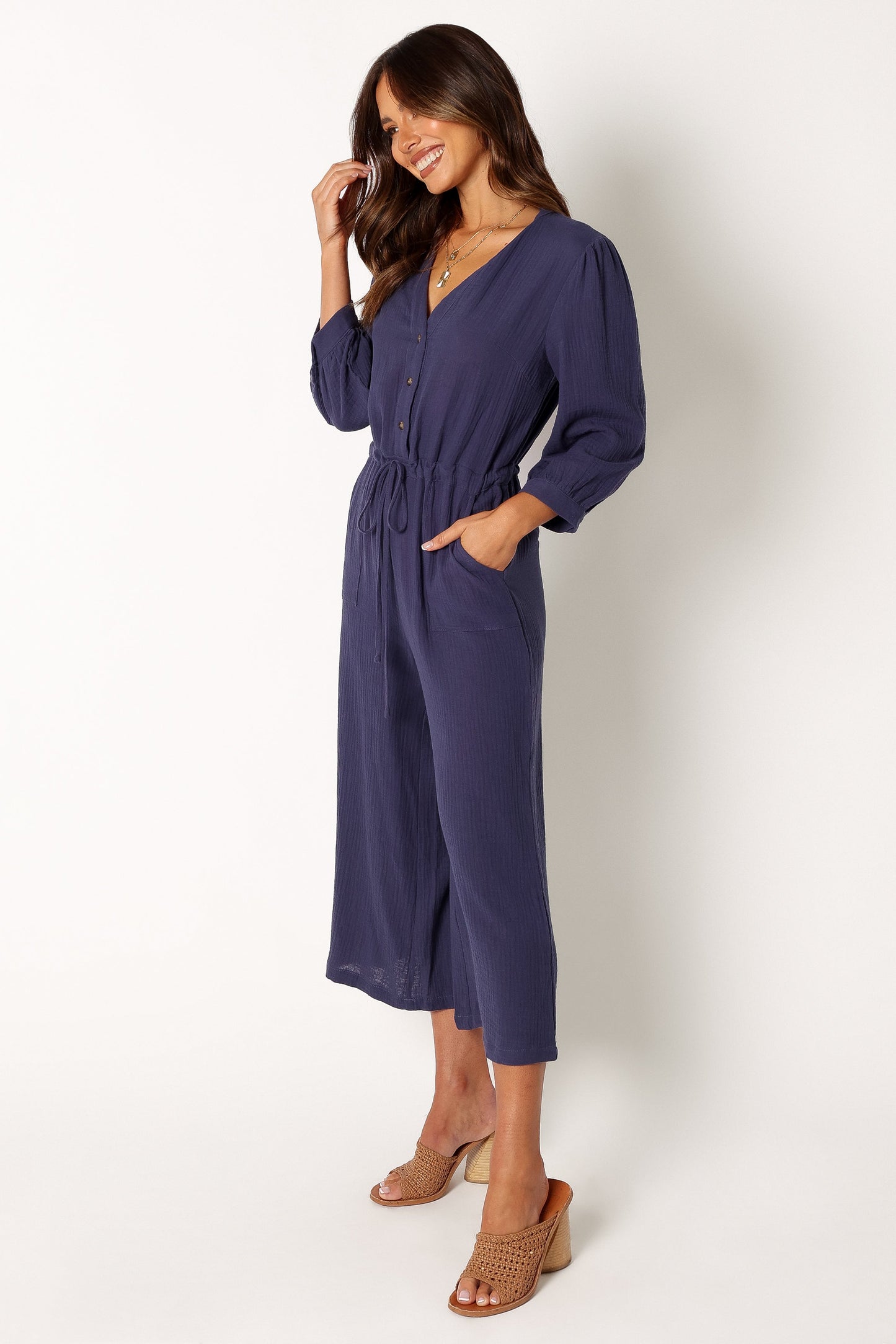 Roberta Jumpsuit - Navy