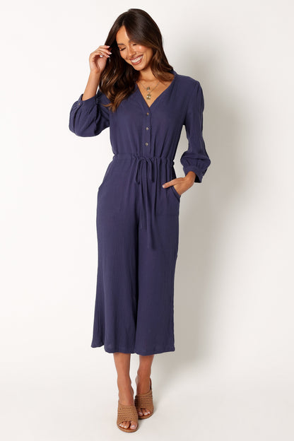 Roberta Jumpsuit - Navy