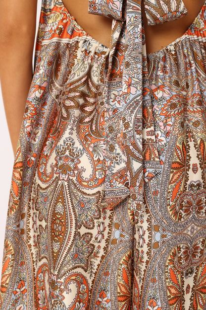 Sarah Strapless Jumpsuit - Multi