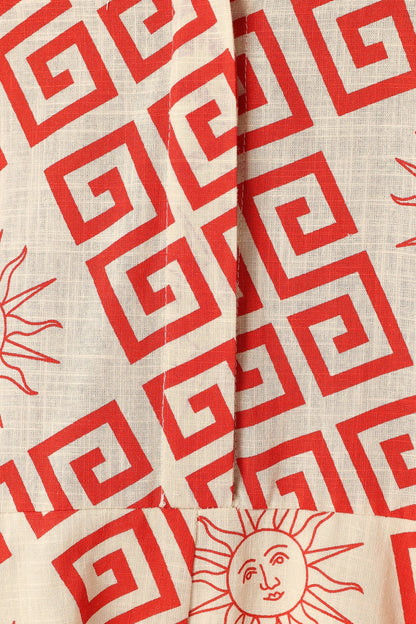 Sebastian Romper - Beige Red