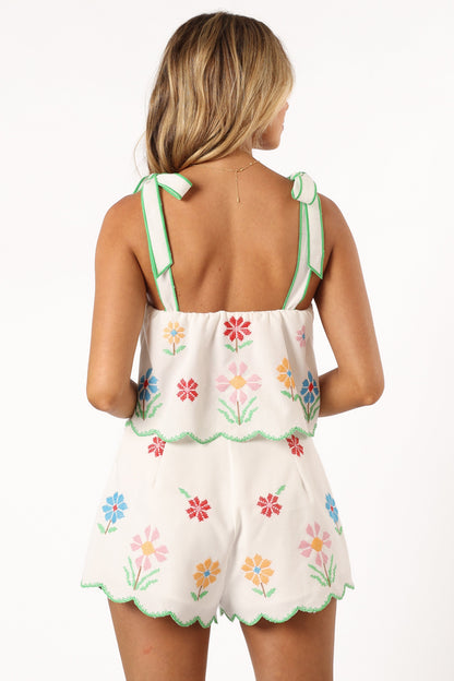 Abigail Short Set - Off White