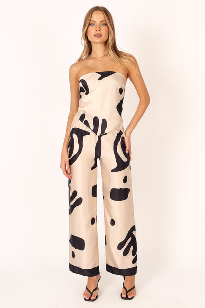 Milla Set - Cream Black