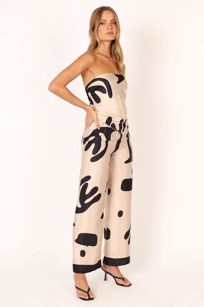 Milla Set - Cream Black