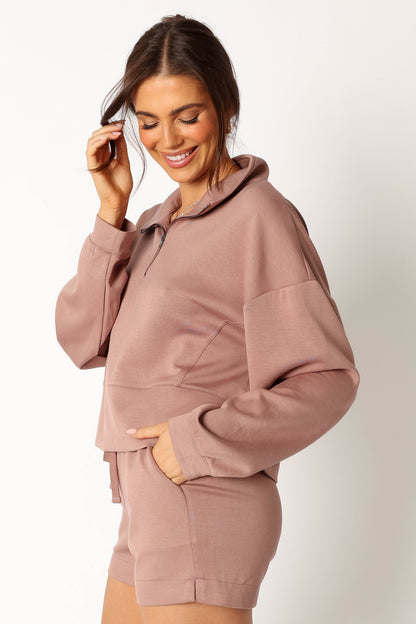 Paula Oversized Sweat Set - Mocha