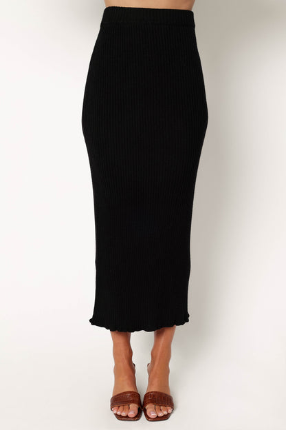 Payton Knitted Set - Black