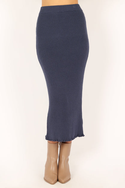 Payton Knitted Set - Navy