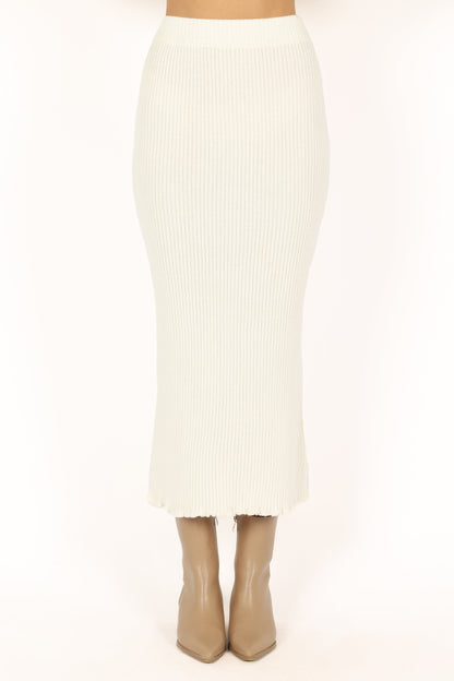Payton Knitted Set - White