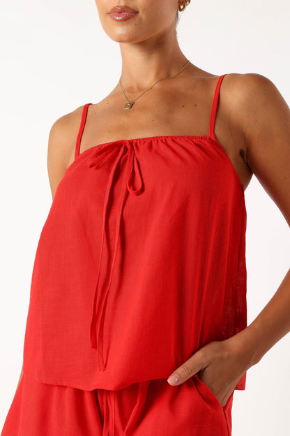 Robinson Short Set - Red