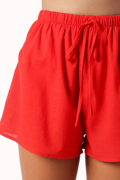 Robinson Short Set - Red