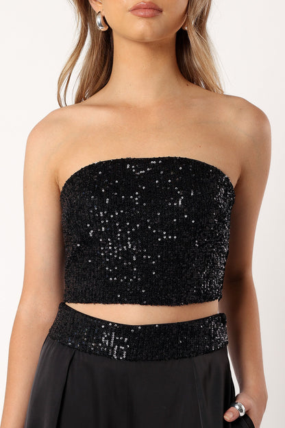 Sallyanne Two Piece Set - Black