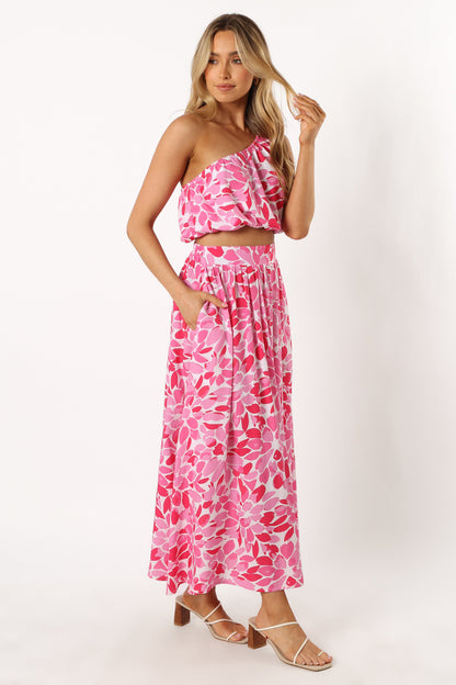 Shantelle Skirt Set - Pink