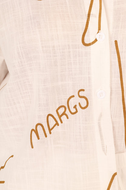 Sunset Short Set - Brown