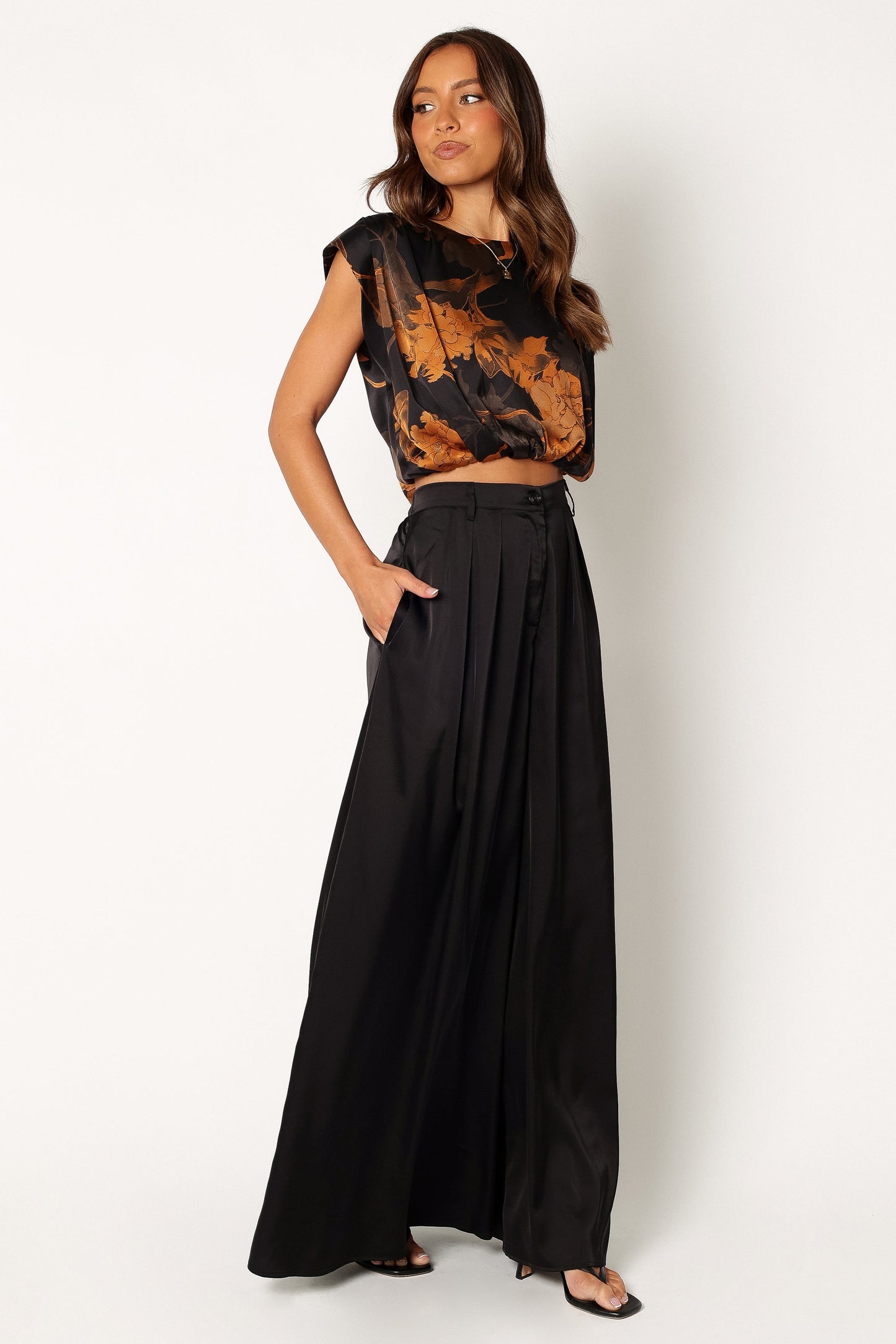Taya Two Piece Set - Black