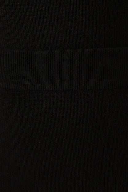 Tilbury Knitted Set - Black
