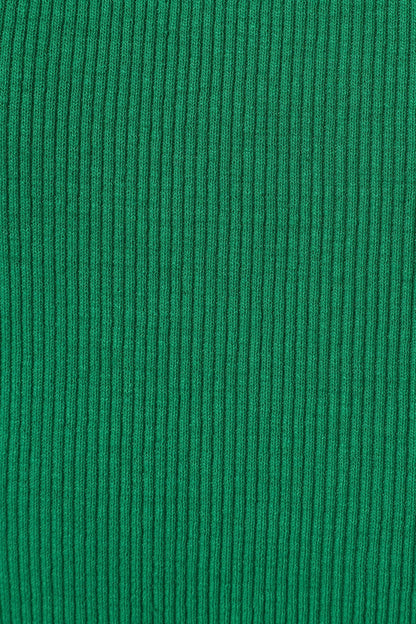 Ari Ribbed Tank Top - Green