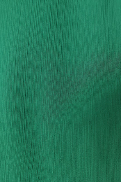 Avery Rosette Detail Top - Green