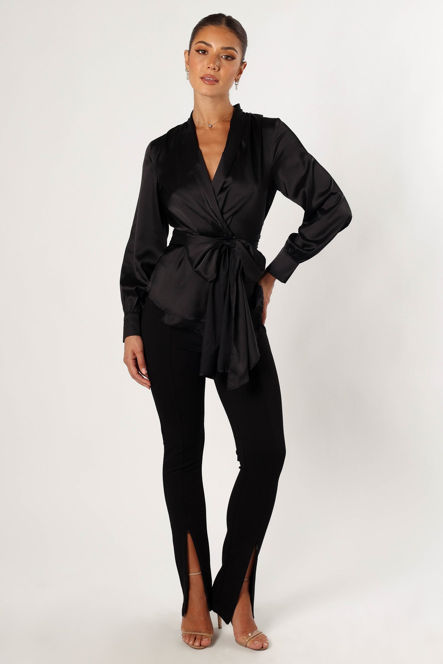 Aydin Wrap Top - Black