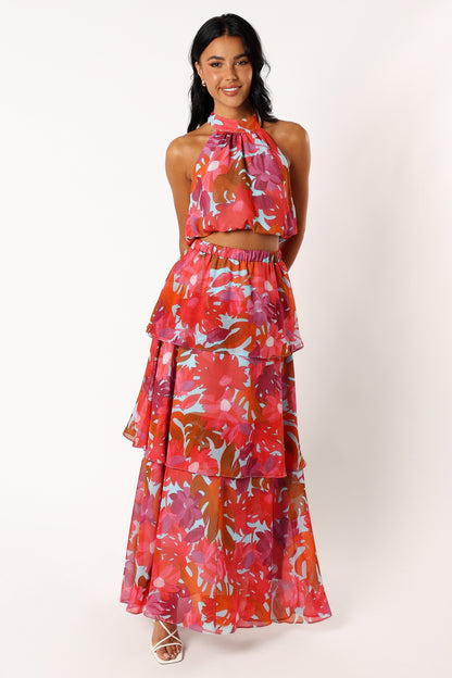 Blaise Halter Top - Pink Azalea